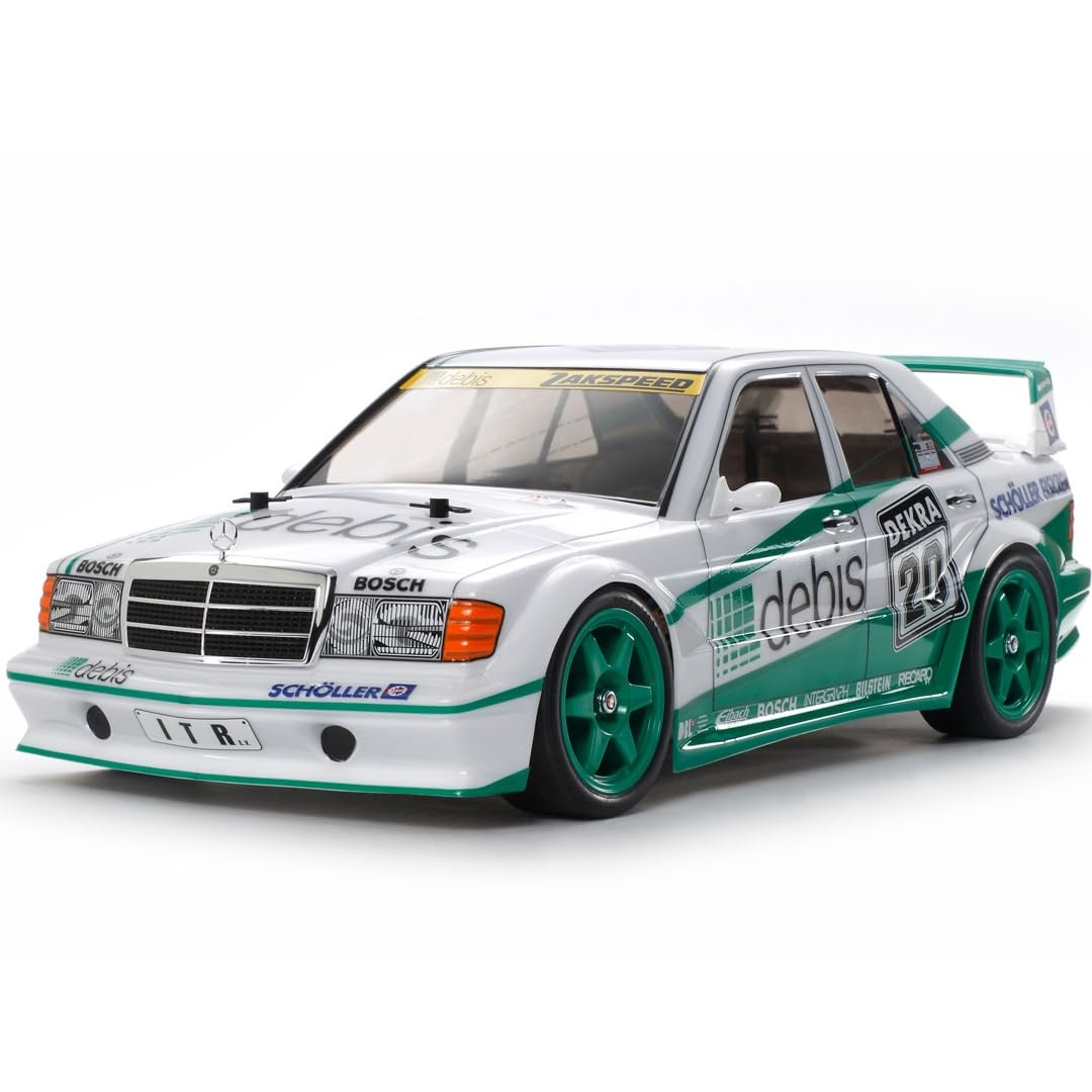 Amazon.com: TAMIYA MB 190 E 2.5-16 EVO.II Zakspeed DebisTT-01 Type